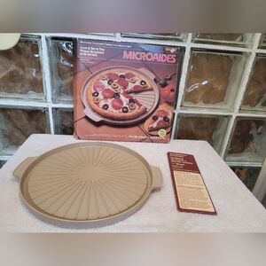 Vintage Eagle Microaides Microwave Cook & Serve Tray w Box Superseal Made In USA